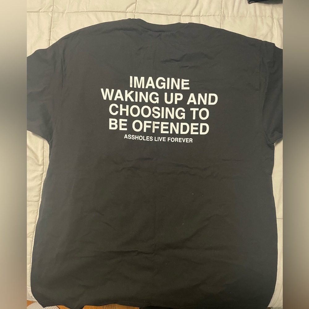 Assholes Live Forever Kirill Was Here Linda Finegold Choosing to Be Offended Tee